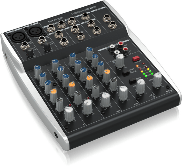 מיקסר 2 ערוצי מונו ו2 ערוצי סטריאו XENYX 802S BEHRINGER