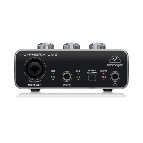 ⁦כרטיס קול דגם UM2 מבית BEHRINGER⁩ – תמונה ⁦2⁩