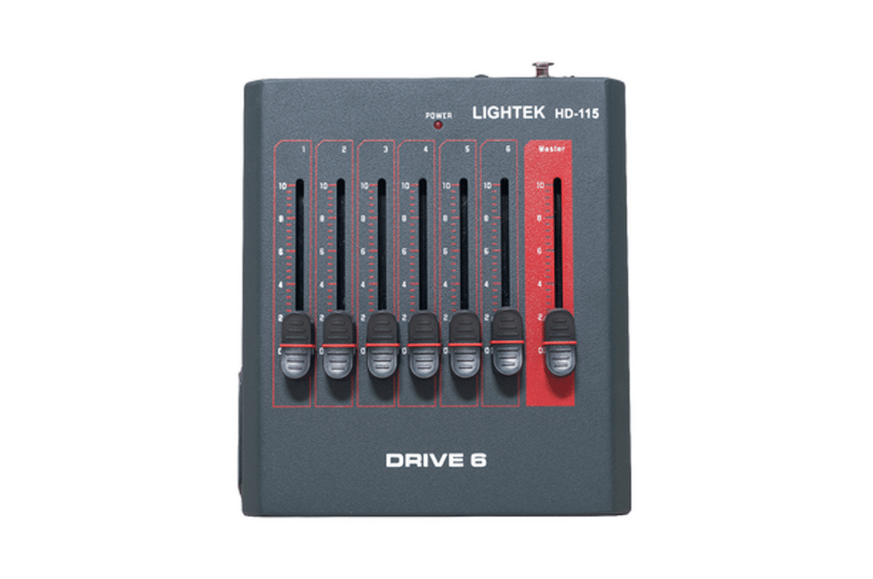 בקר DMX בסיסי 6 ערוצים LIGHTEK HD-115